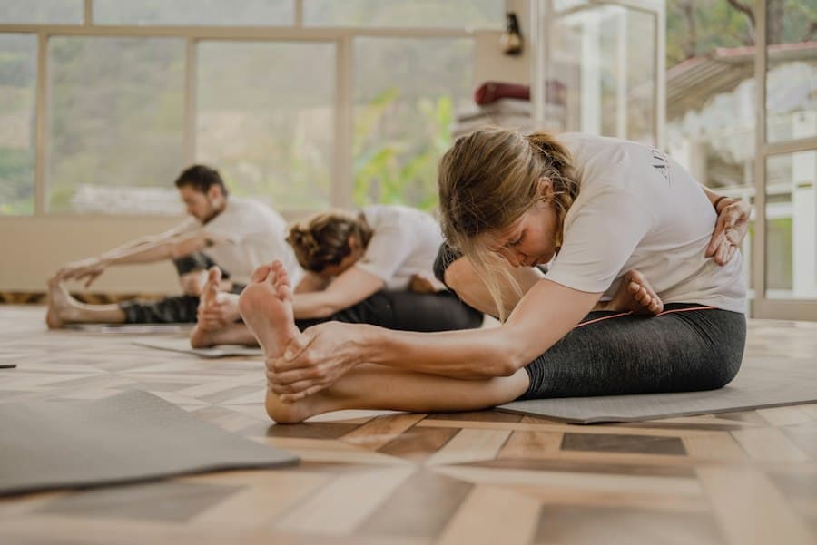 A gentle guided movement session