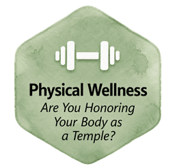 Illustration representing physical wellness and recovery