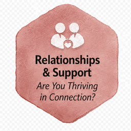 Illustration representing relationships and caregiver support