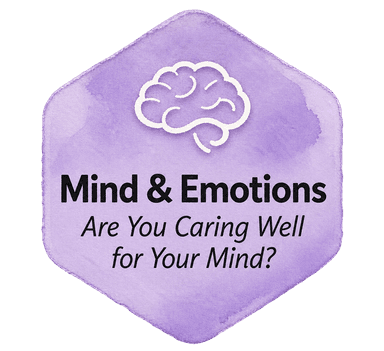 Illustration representing mind and emotions on Wholeness Community Marketplace