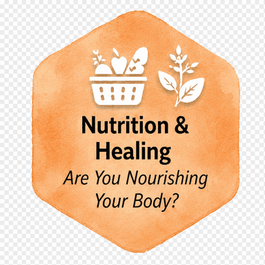 Illustration representing nutrition and healing on Wholeness Community Marketplace